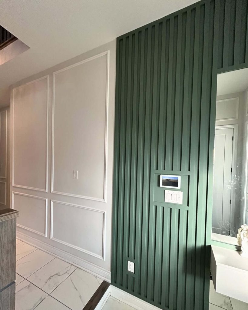 19. Vertical Slat Accent Walls for a Modern Statement