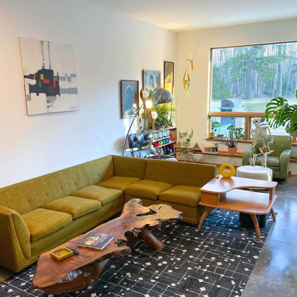 2. Olive Green and Earthy Tones for Organic Warmth
