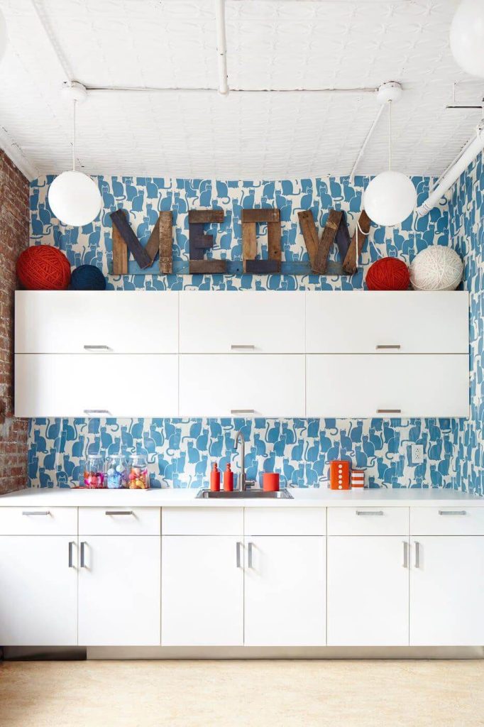 2. Quirky and Modern Touch with Large Typography