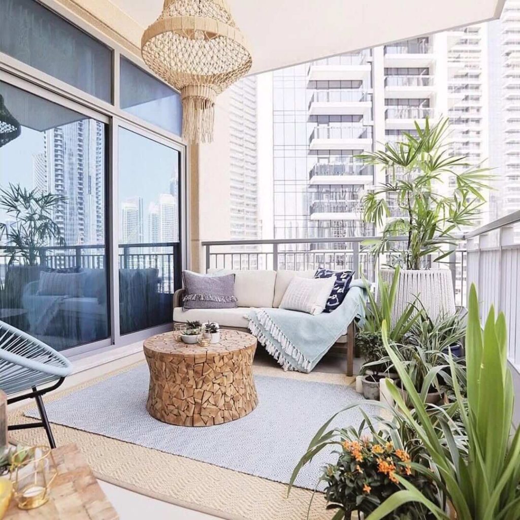 20. Urban Chic with Natural Textures