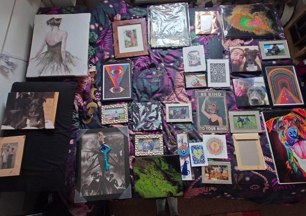 21. Laid-Back Boho: Curate Your Wall Before You Hang