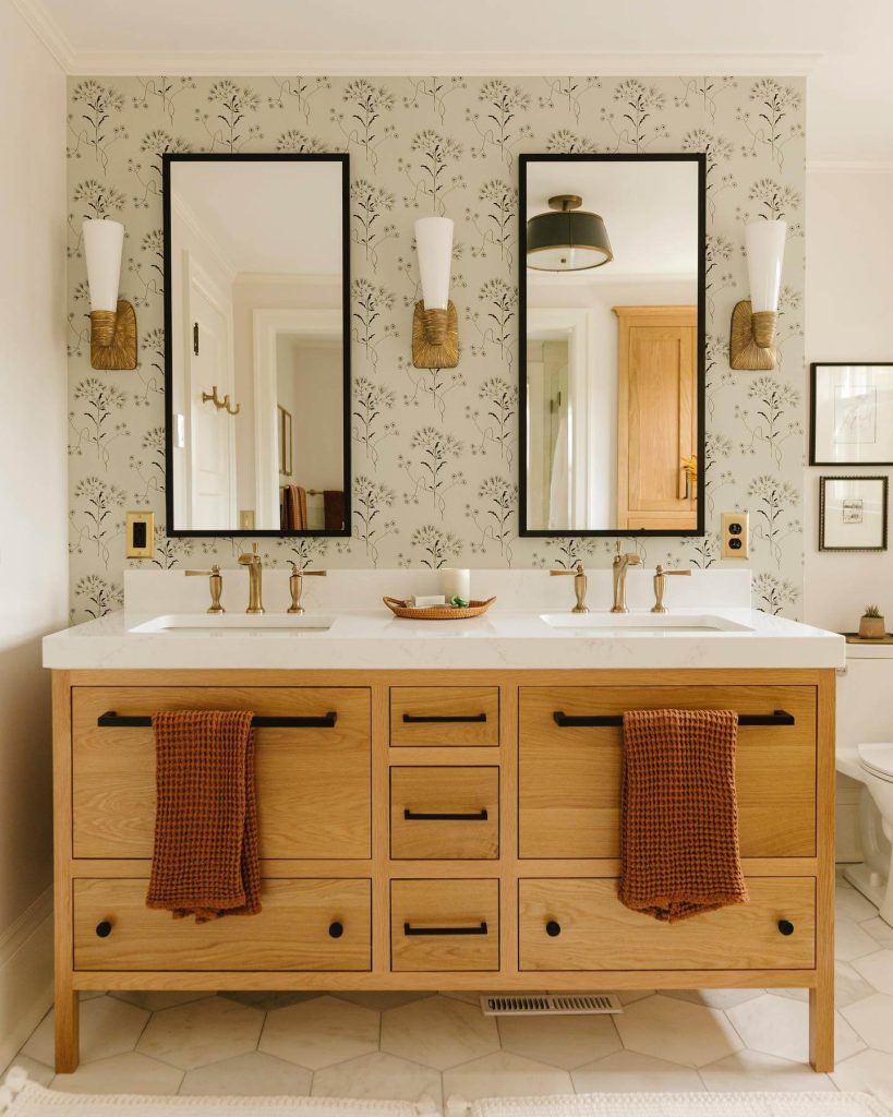 21. Warm Minimalism: Subtle Pattern Meets Organic Texture