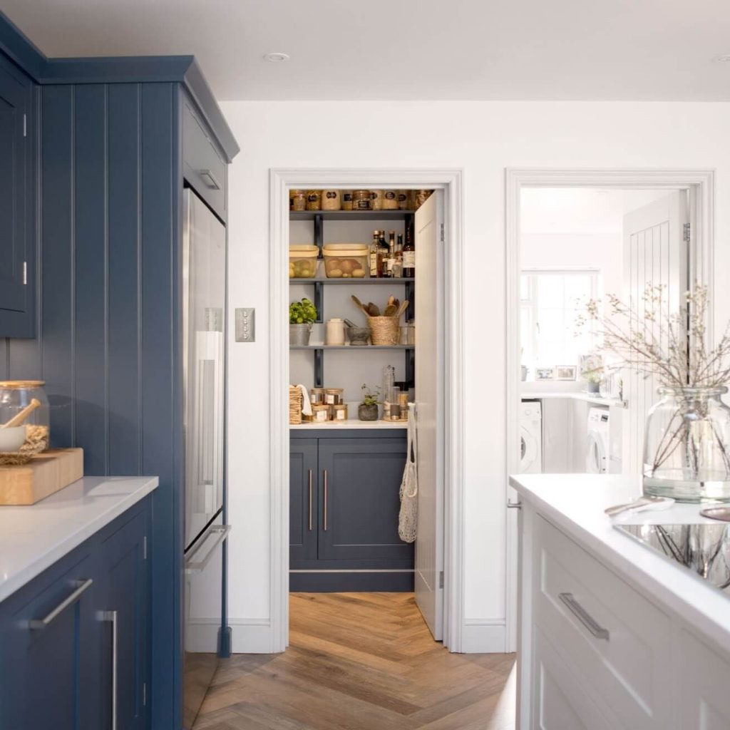24. Compact and Stylish Urban Pantry
