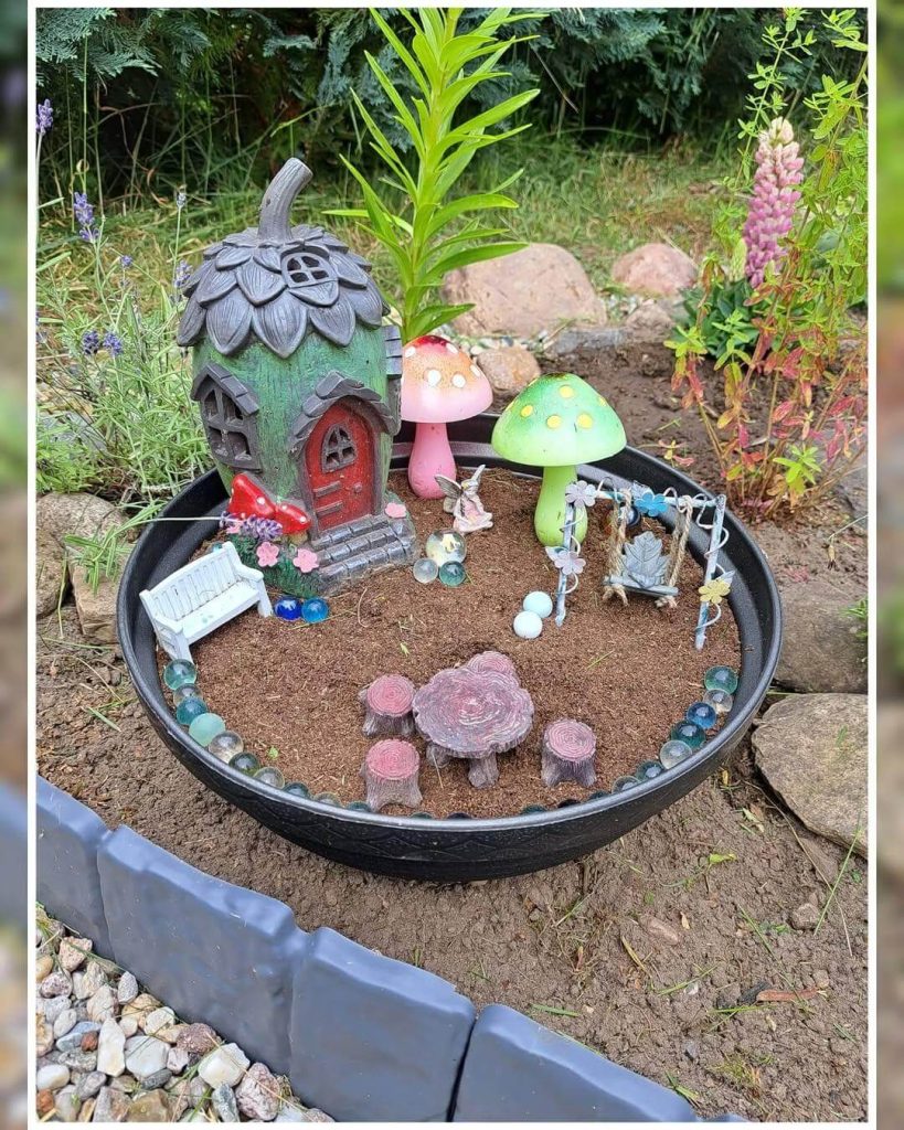 25. Fairy Circle Picnic and Play Garden