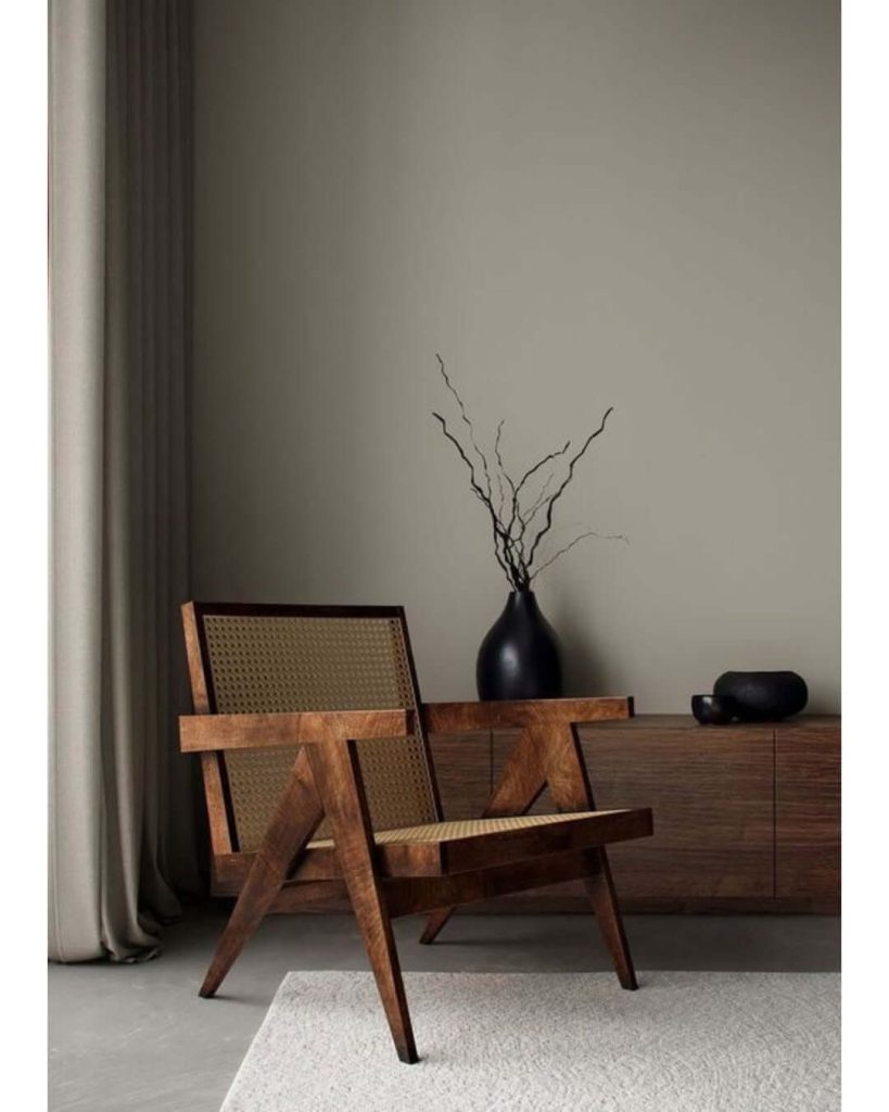 28. Japandi Interior Ideas Wooden Lounge Chair Minimal