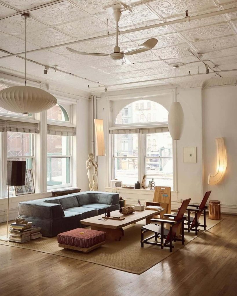 29. Japandi Interior Ideas Eclectic Loft Style Living