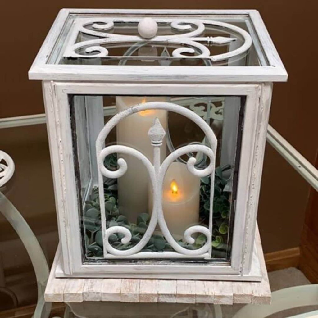 5. DIY Lantern Planters and Table Accents