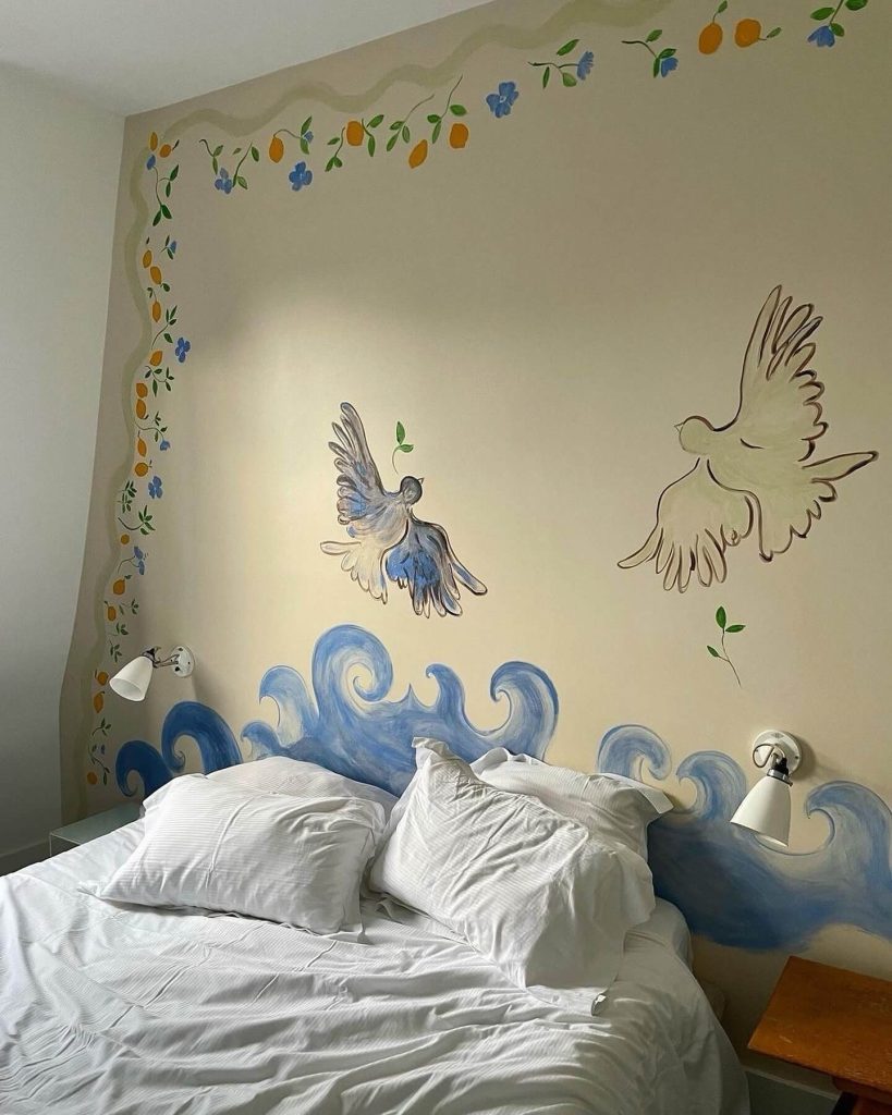 5. Add a Touch of Whimsy with Hand-Painted Borders and Scenes