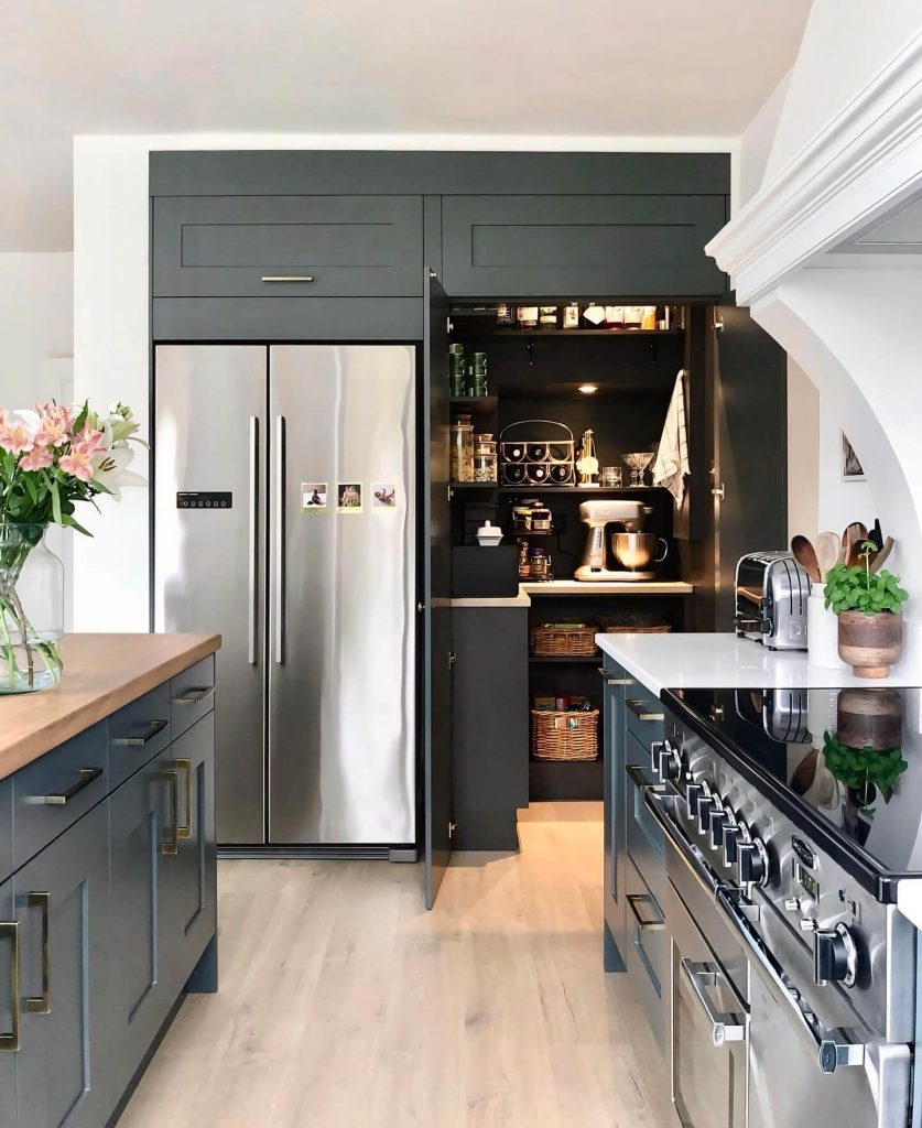 6. Hidden Appliance Hub for Modern Kitchens