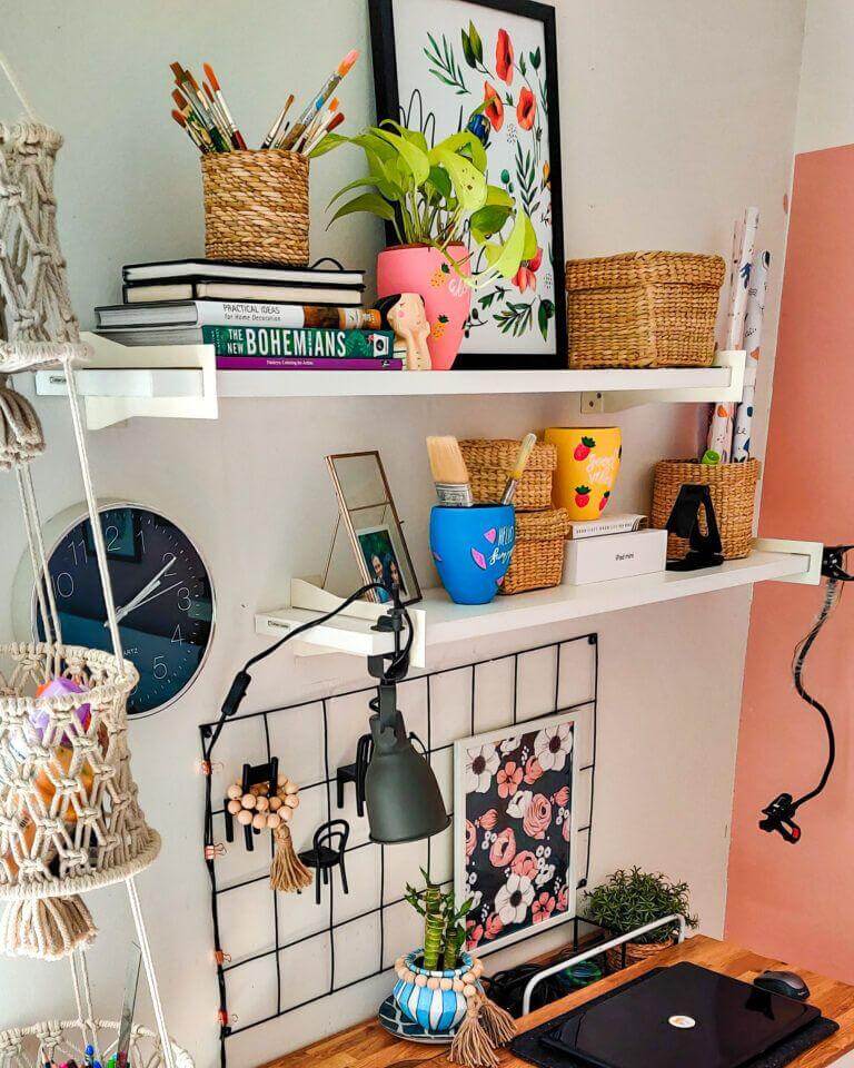 cozy room decor ideas boho bedroom with plants