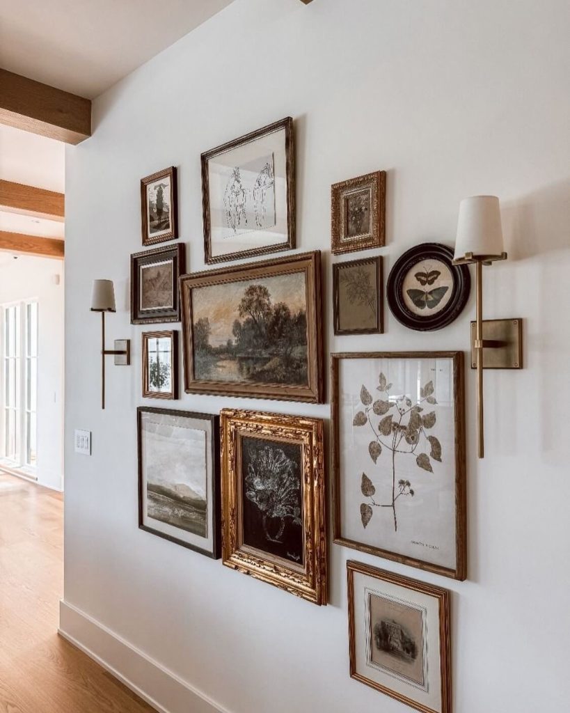 7. Modern Vintage Harmony with Soft Neutrals