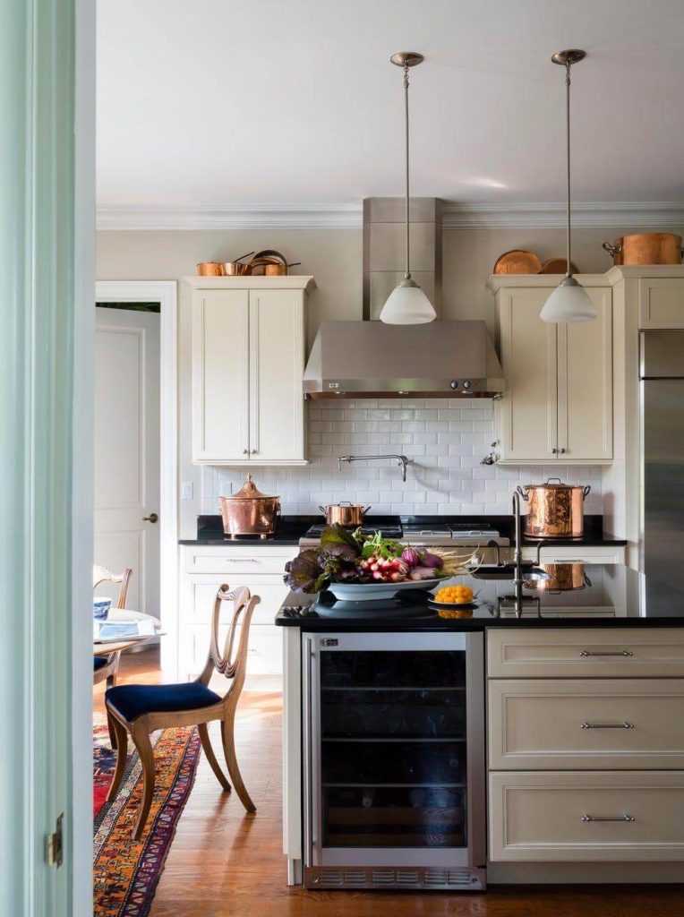 9. Rustic Elegance with Copper Accents