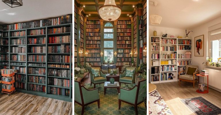 Book Shelf Wall Ideas
