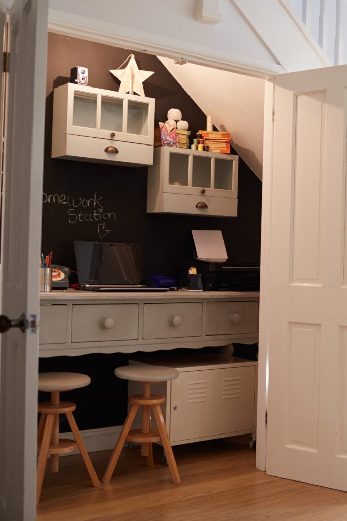 Understairs Homework Nook