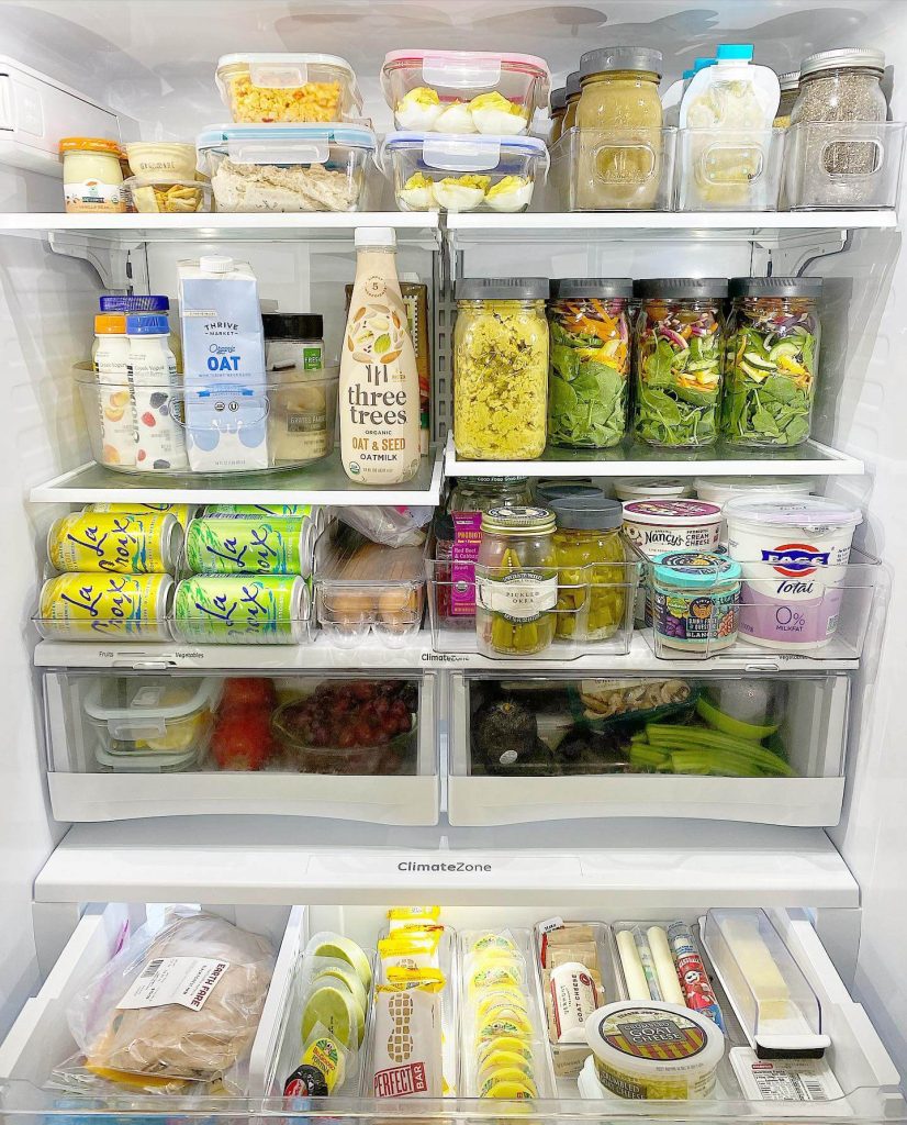 1. Efficient Fridge Organization for Easy Access
