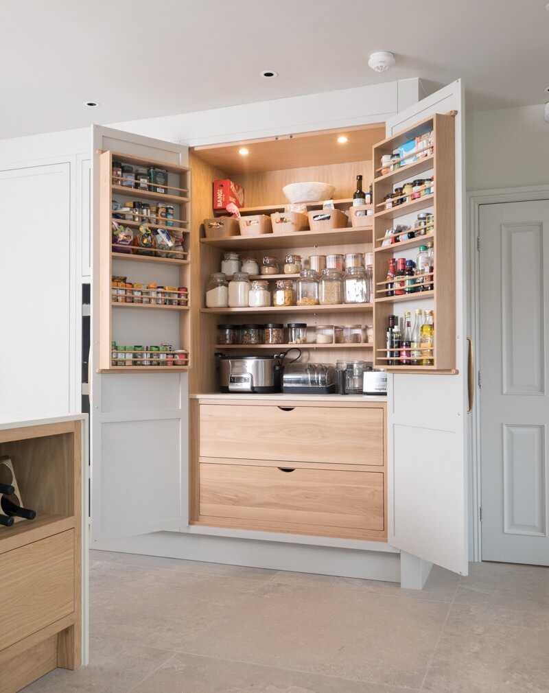 1. The Ultimate Compact Pantry Station