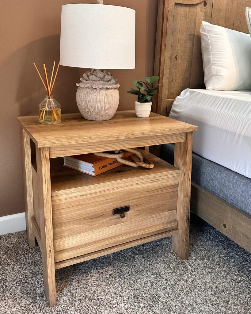 13. Earthy Elegance with Natural Touches