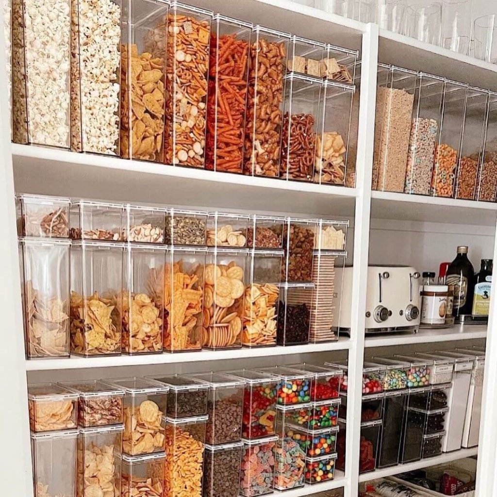 15. Clear Containers for Bulk Snacks