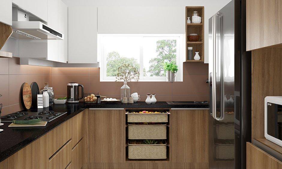 15. Use Vertical Produce Drawers to Maximize Corner Cabinets