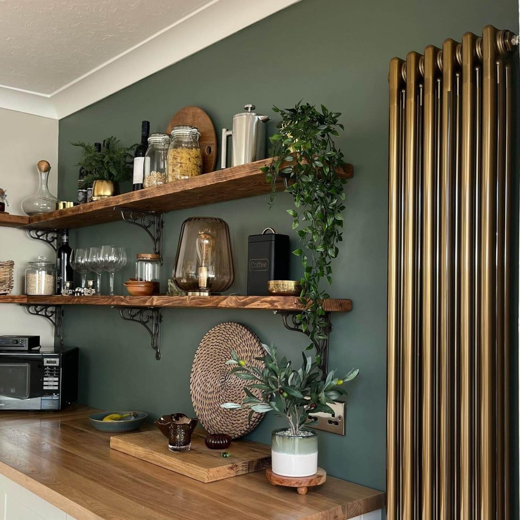 19. Mix Open Shelving With Closed Cabinets for Versatile Storage