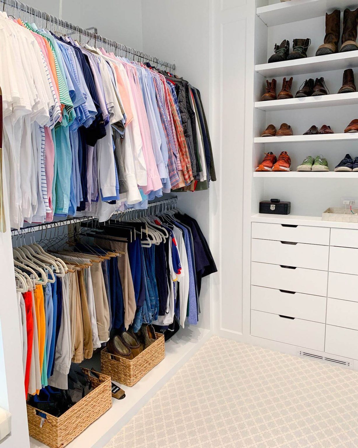 Simple Walk-In Closet Organization Ideas for Any Budget