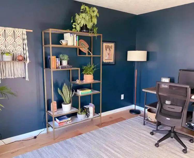 2. Minimal Bracket Shelf for Creative Corners