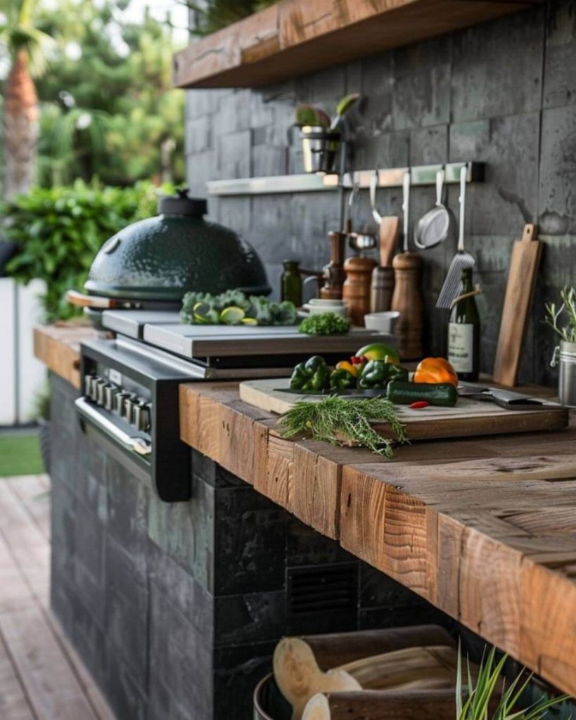 2. Rustic Charm Meets Culinary Function