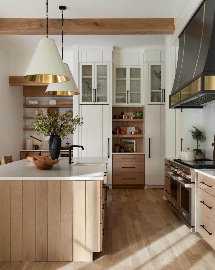 20. Create a Built-In Appliance and Pantry Wall