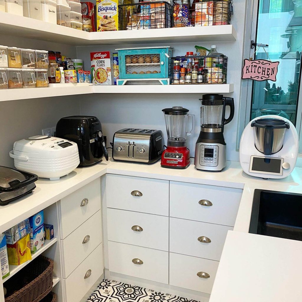 20. Appliance Pantry for the Modern Home Chef