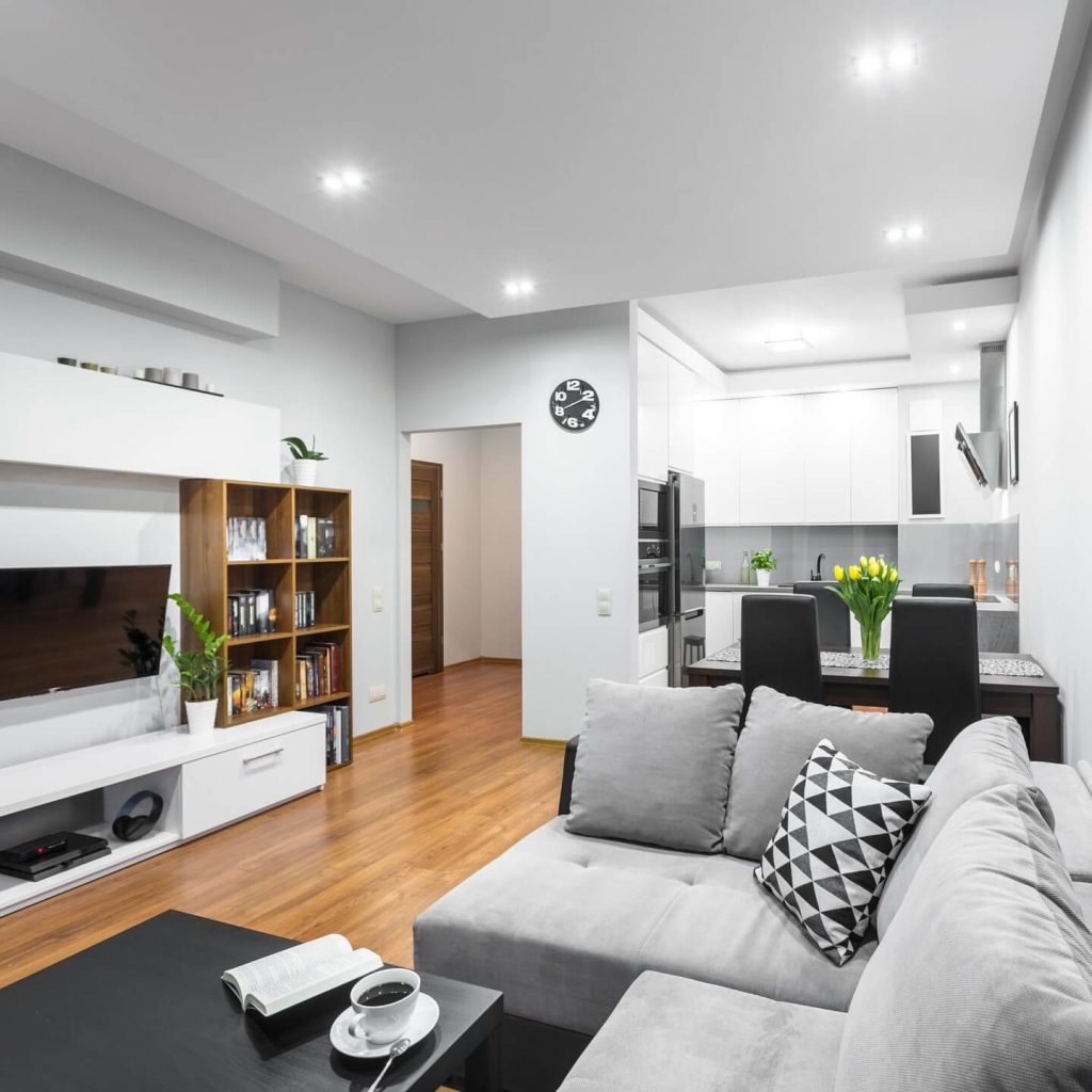 21. Functional Living Room with Multi-Purpose Design