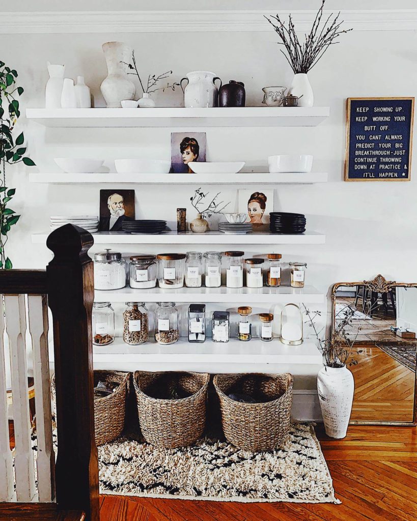 21. Textured & Elegant: A Pantry With Personality and Purpose