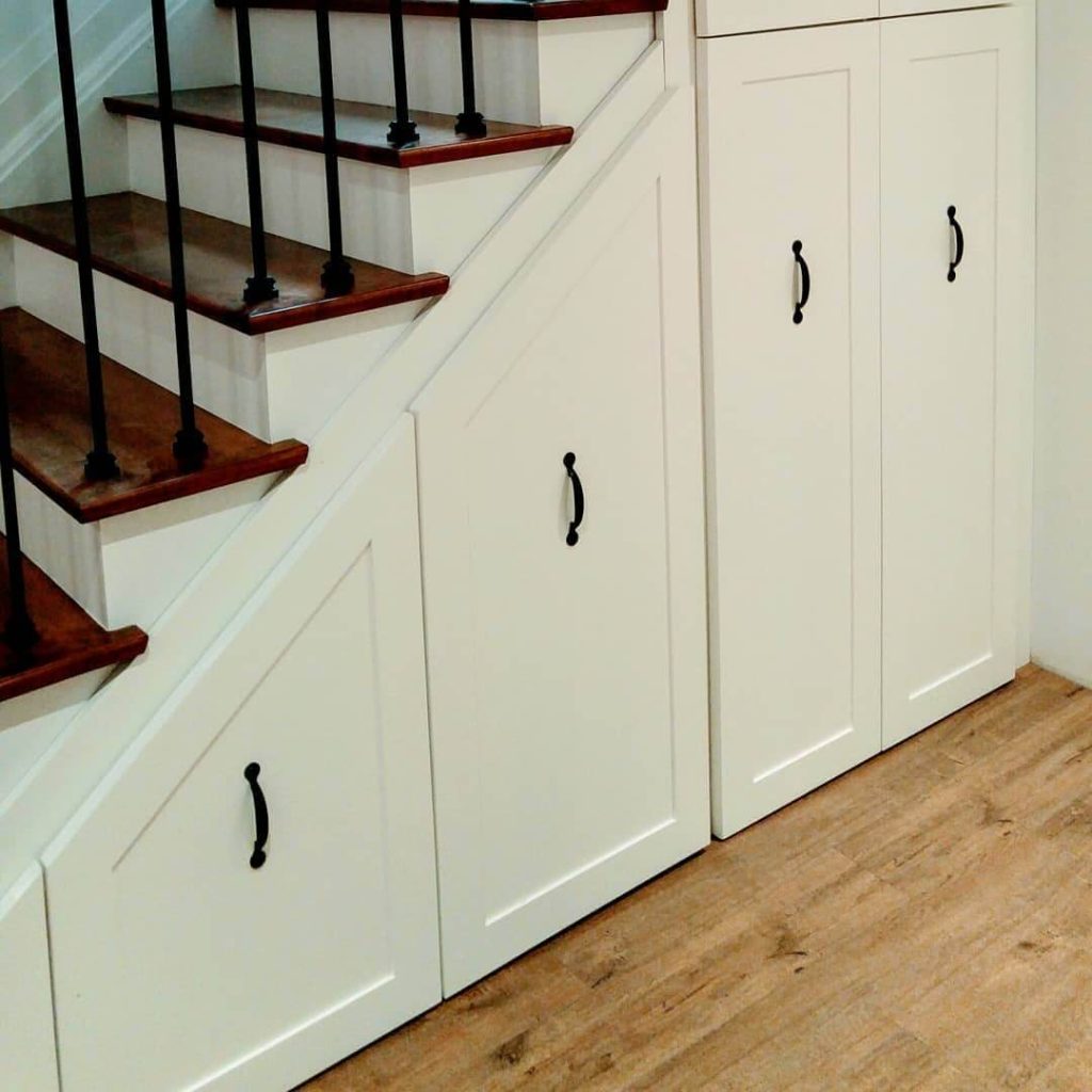 3. Hidden Storage Closets for a Seamless Look