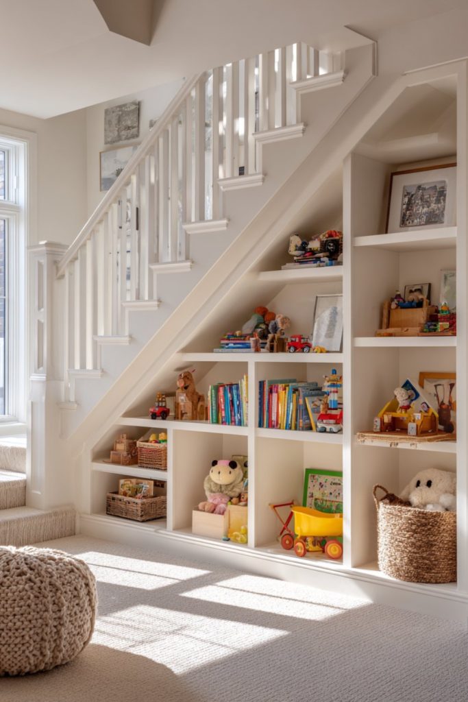 Kids Toy Storage Understairs