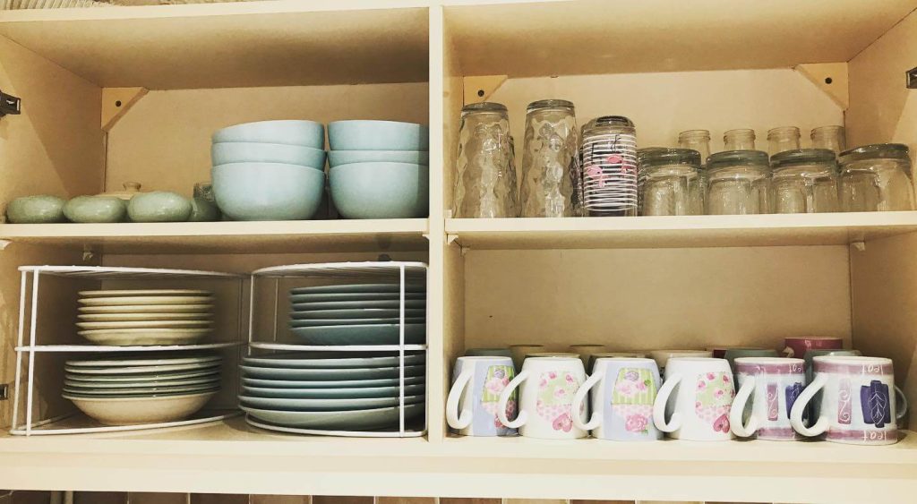5. Corner-Saving Racks for Easy Access and More Room