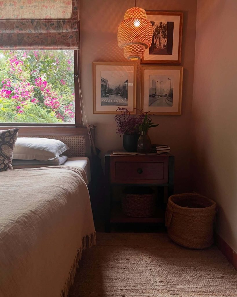 5. Earthy Boho Vibes for a Cozy Space