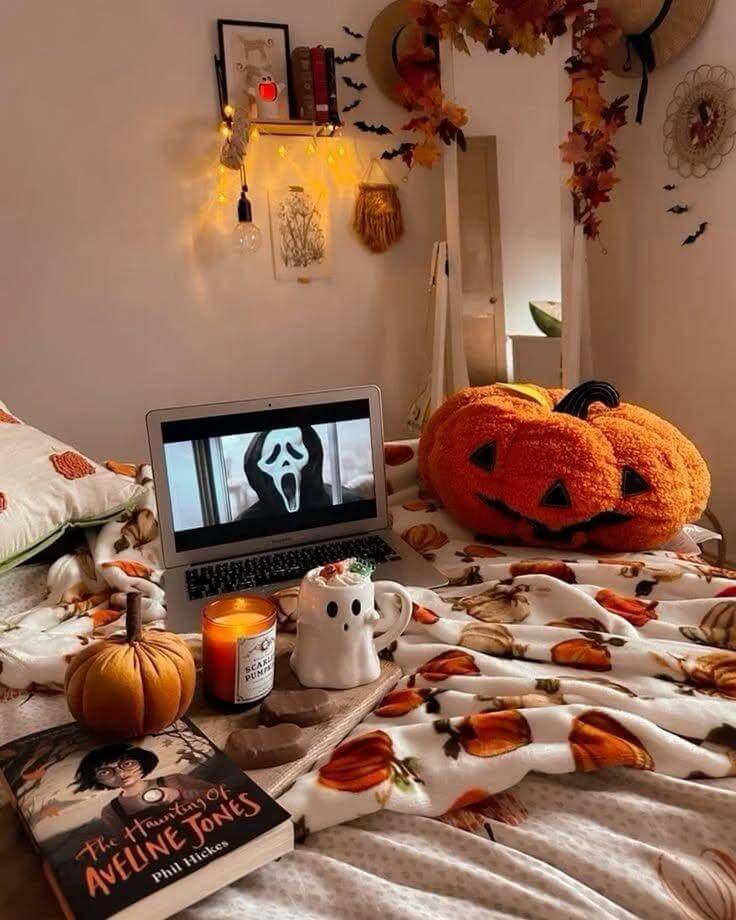 6. Spooky Season Sleepover Vibes