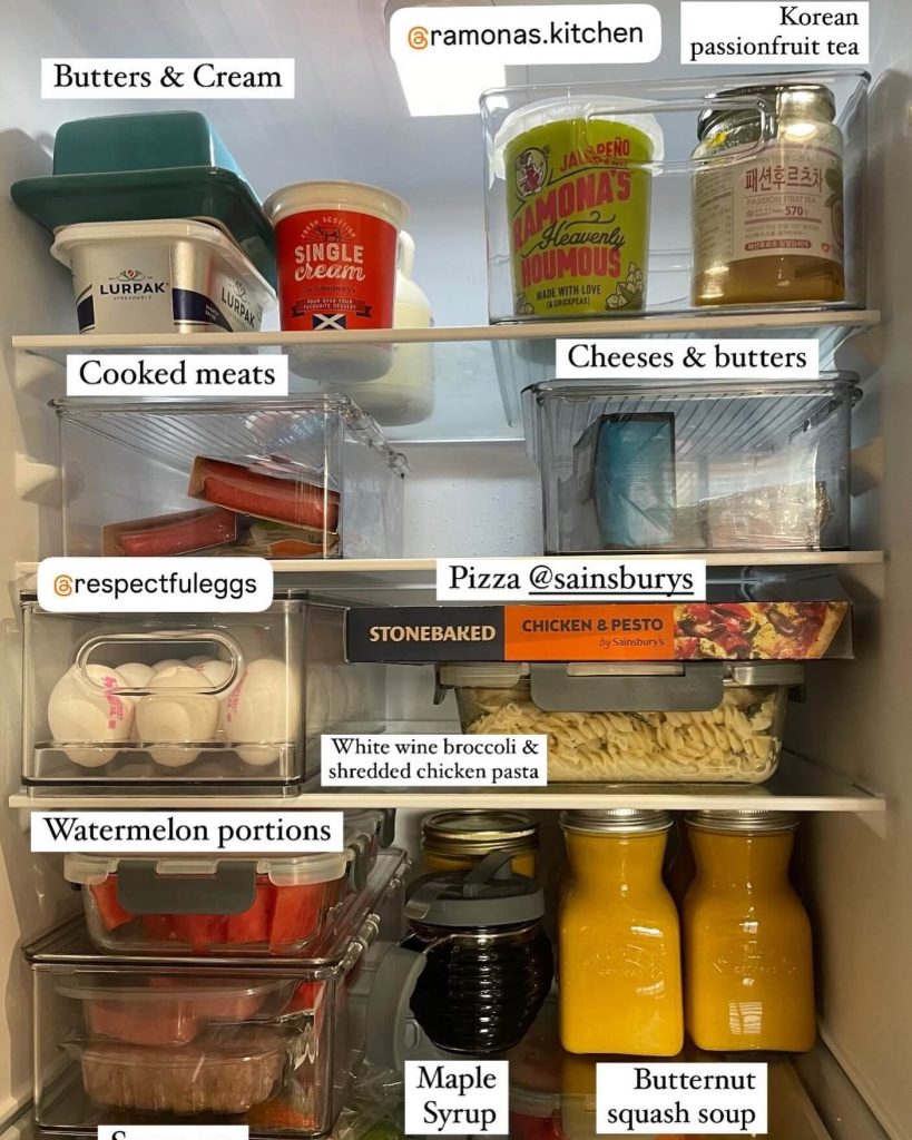 6. Versatile Storage with Clear Containers for Easy Identification