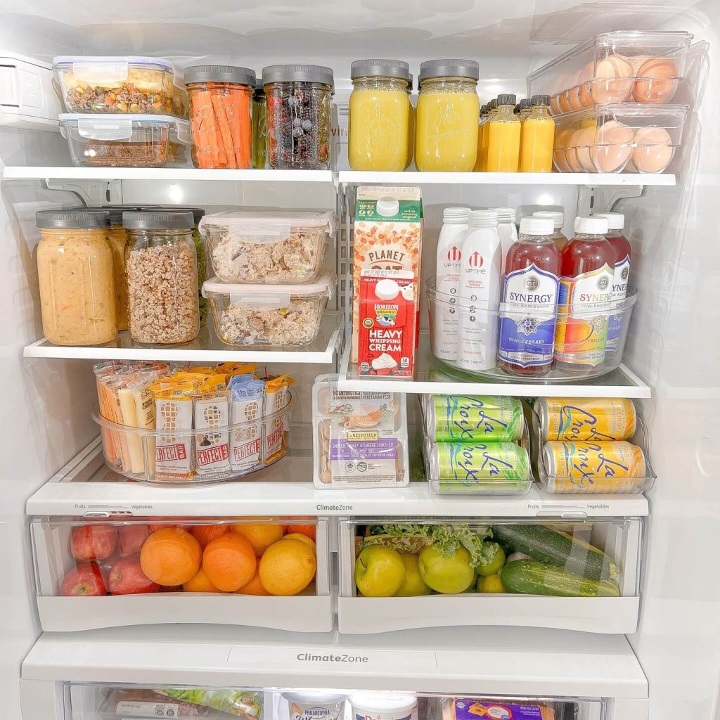 8. Healthy Meal Prep Storage with Jars and Containers