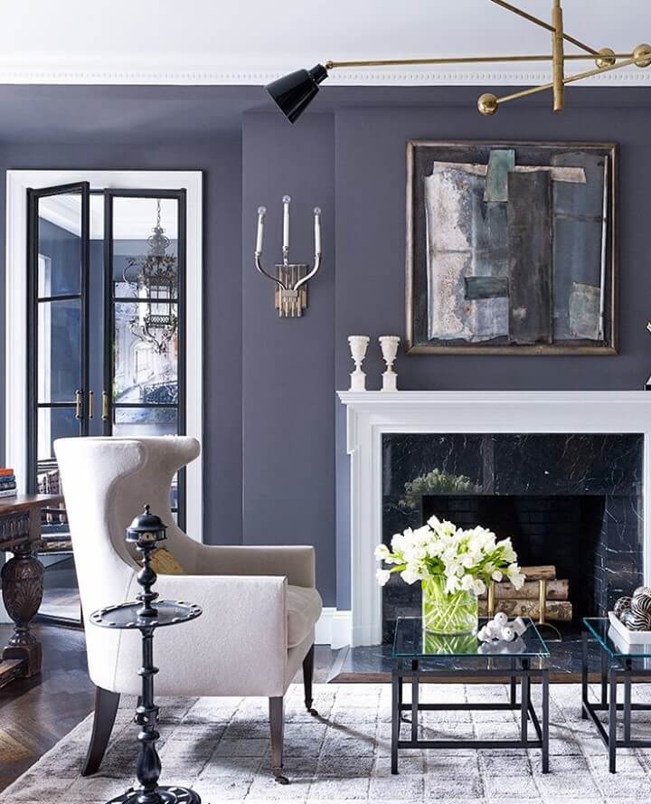 8. Rich Slate Blue: A Bold and Elegant Look