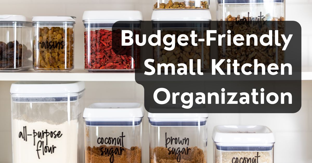 Budget-Friendly Small Kitchen Organization Ideas