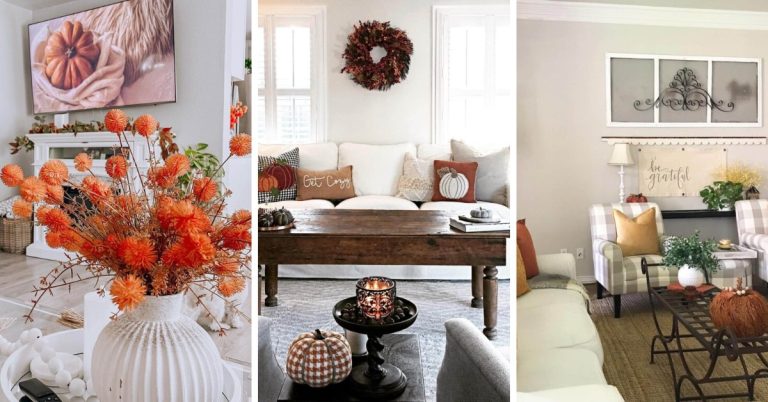 Fall Living Room Decor Ideas