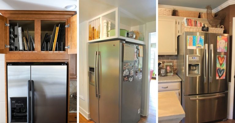 Top of Fridge Storage Ideas