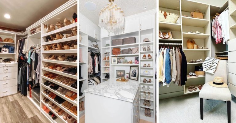 Walk In Closet Organization Ideas