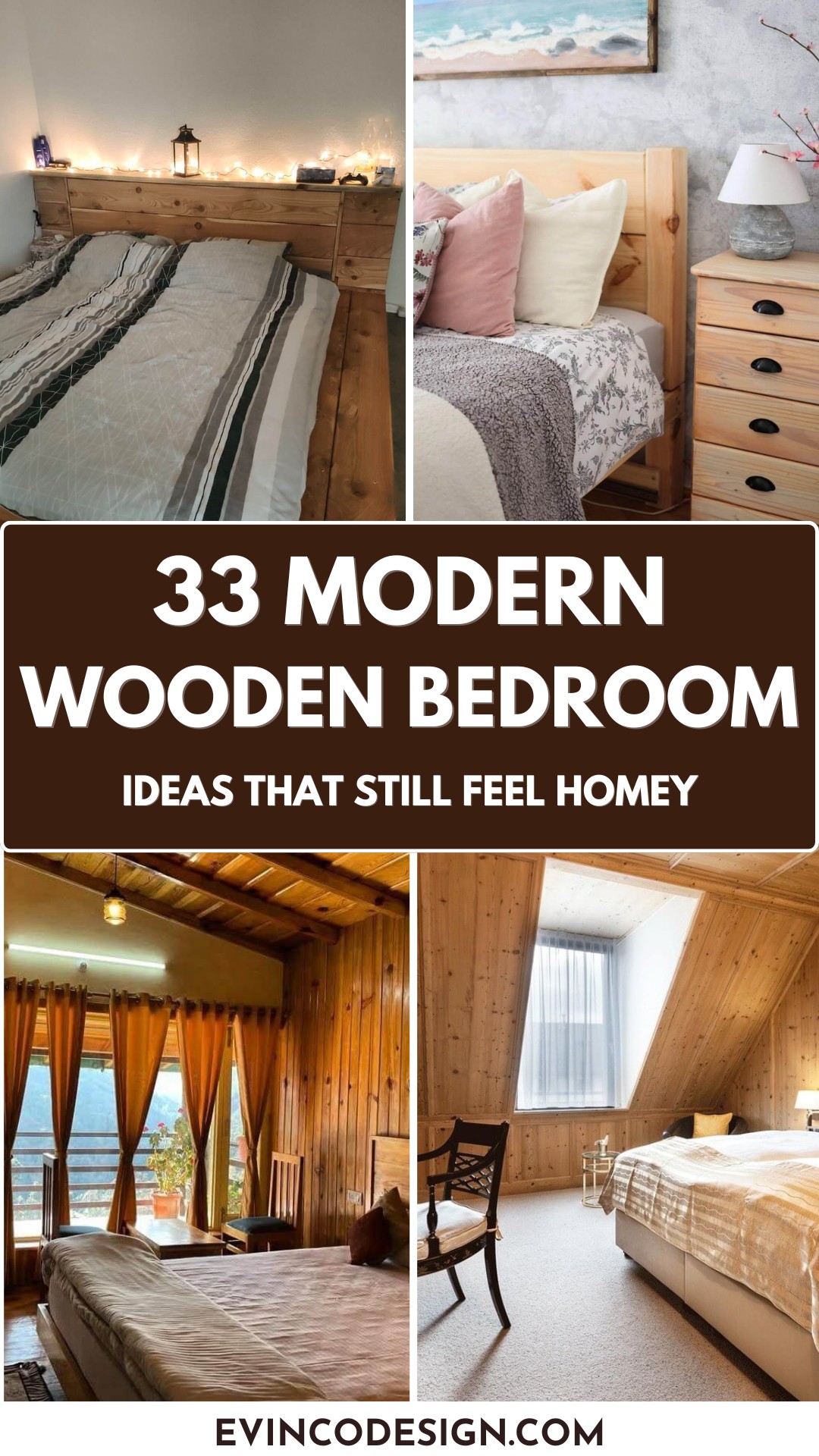 DIY Wooden Bedroom Ideas | Warm, Earthy, Budget‑Friendly