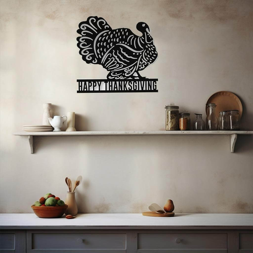 Statement Turkey Wall Décor
