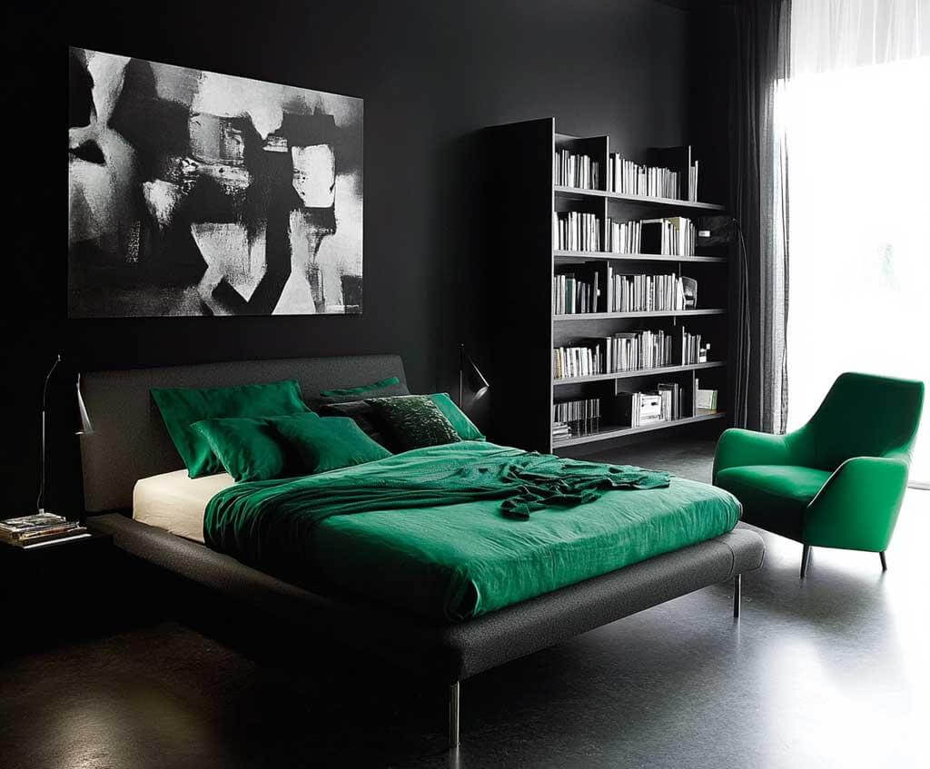 Baroque Glam with Emerald and Gold