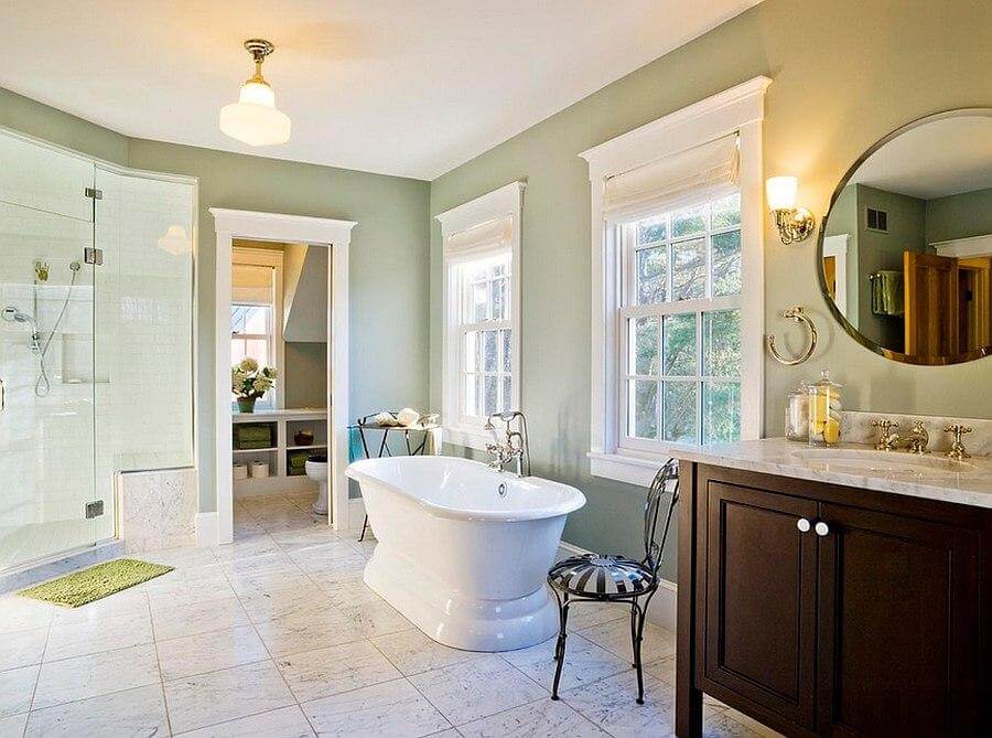 Deep Olive Green for a Moody, Botanical Retreat