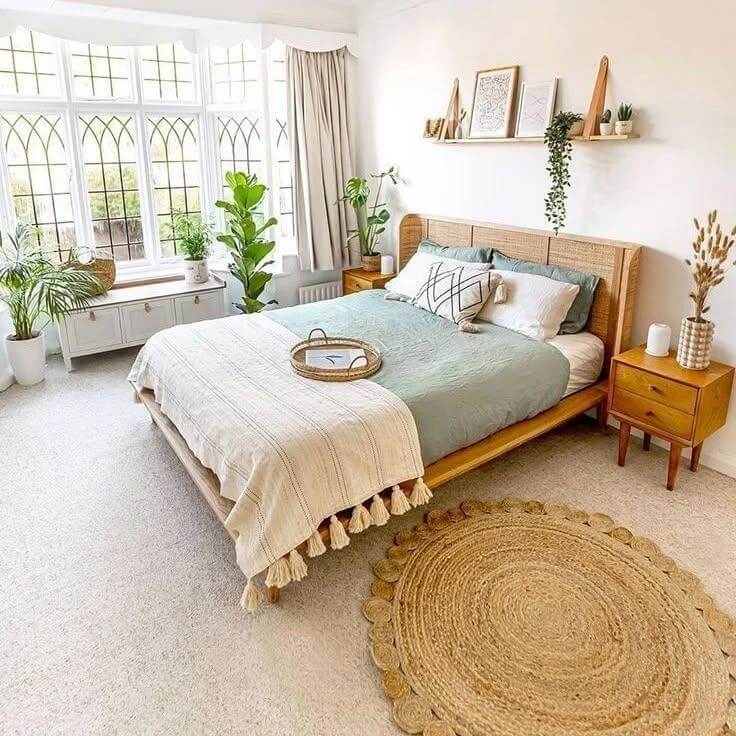 Cozy Retreat with Oversized Foliage